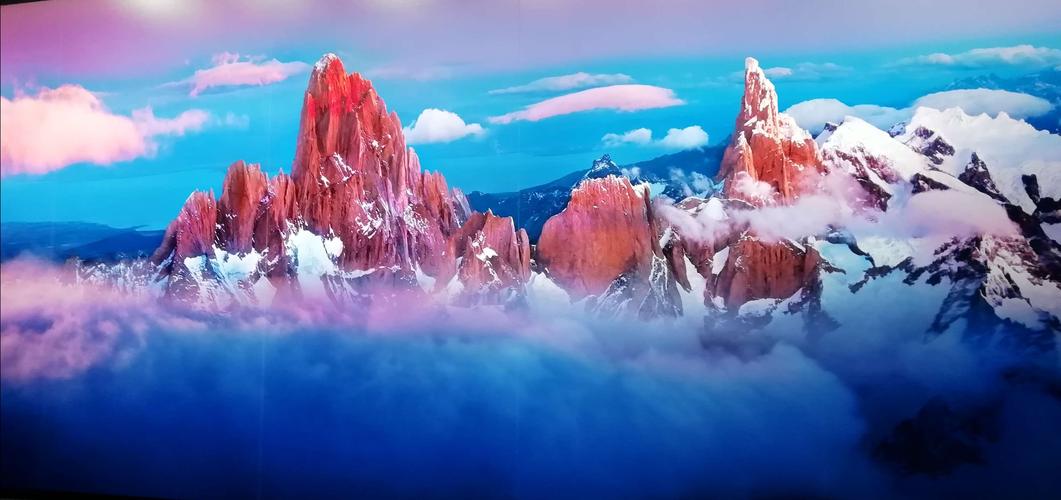 美得令人震撼的高山大川