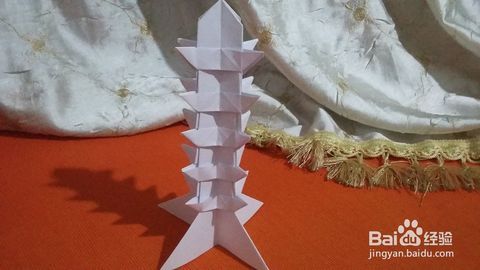 怎么用纸叠宝塔
