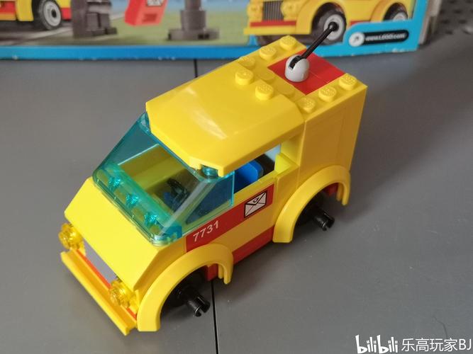 【玩家评测】乐高 lego 城市系列 7731 邮政小车