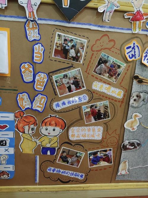 小班宝宝和妈妈主题墙_教育_教育_学前教育