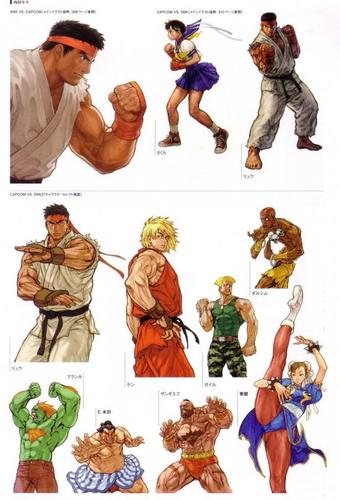 street fighter 20 anniversary artbook[296p]-轻之国度-轻小说-在线