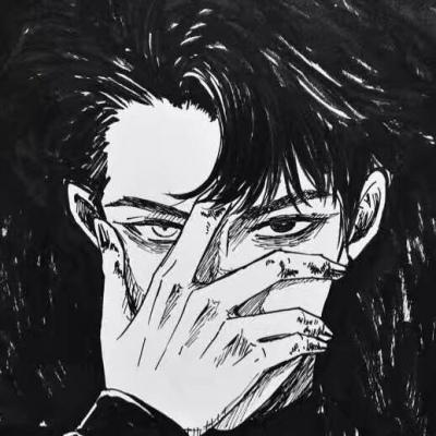 带文字的灰色男生头像,心在滴血!