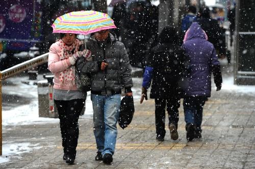 (冰冻灾害)(4)低温雨雪天气再袭贵州