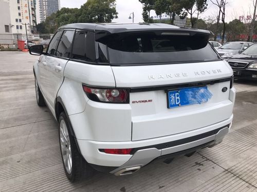 【嵊州】路虎极光顶配 可零首付可按揭可当天提车 价格: 23万