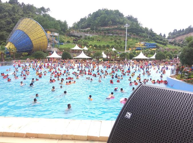 夏日嗨起来!锐丰音响"rf"与您畅游香纸沟水上乐园