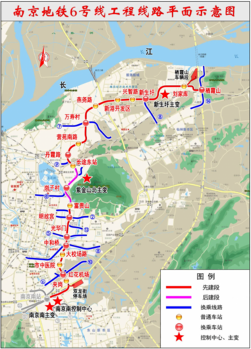 5 宁句城际轨道交通工程 宁句城际是 一条跨市地铁,起于2号线马群站