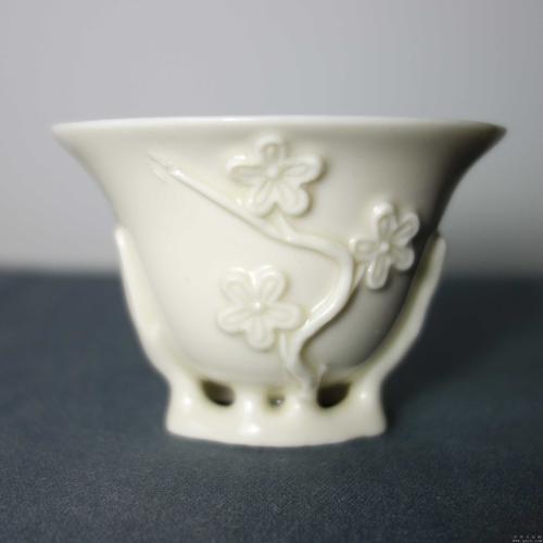 德化窑梅花杯 - 中华古玩网 - 古董收藏,古玩收藏,古玩鉴定,古玩专场
