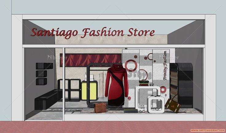 一个橱窗设计模型【收藏】