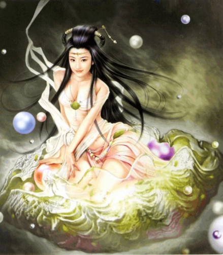 中国古代神话中的女神
