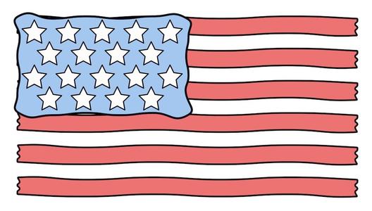 英国国旗简笔画|各国-14kb美国国旗上的星星数目是多少儿童绘画国旗