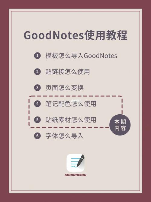92goodnotes使用教程vol.