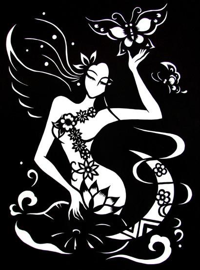 高清现代剪纸图案大全