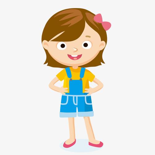 卡通女孩人物设计