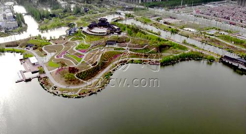 邳州城区哪个景区人气旺?桃花岛公园震撼美拍来啦!