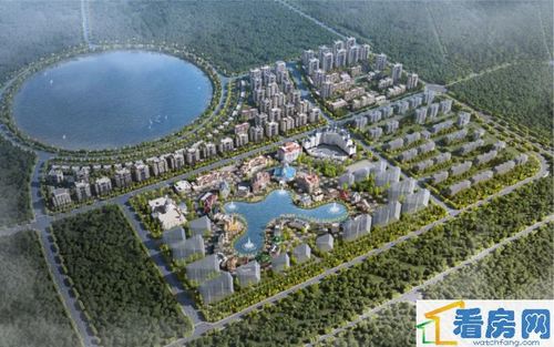 (沈抚恒大养生谷鸟瞰图)