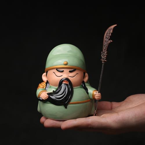 如合瓷坊 q版关公武圣关羽小摆件