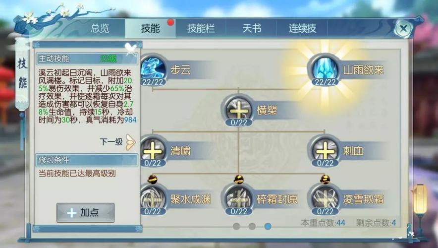 单技能爆发伤害超过600% 逐霜门派技能一览!