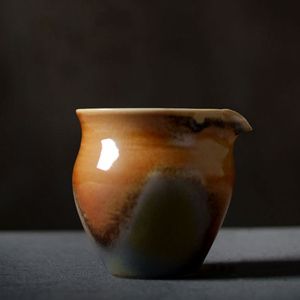 一品 景德镇全手工公道杯匀杯分茶器功夫茶具茶道陶器房柴烧窑变
