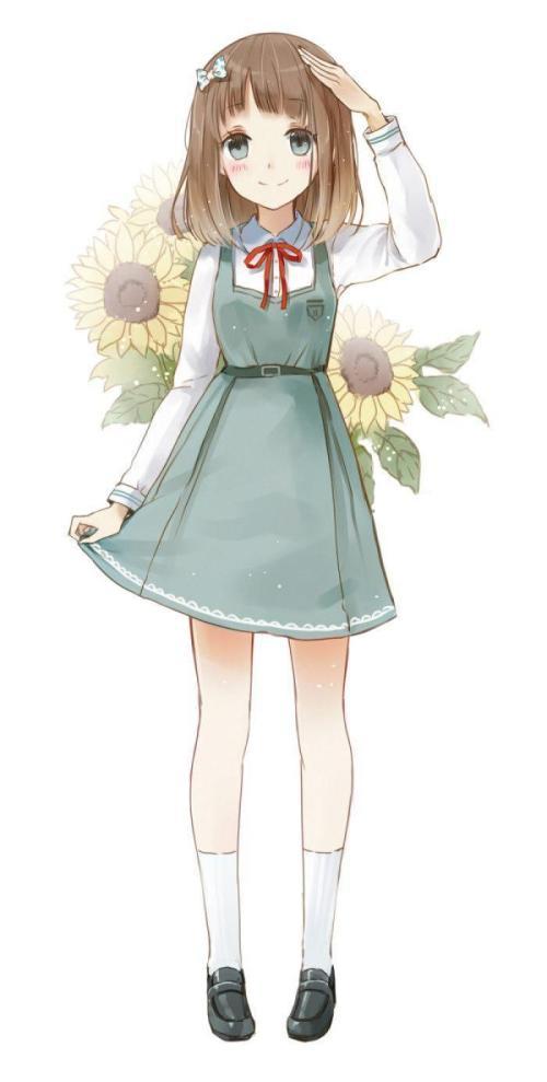 金牛座简笔画少女