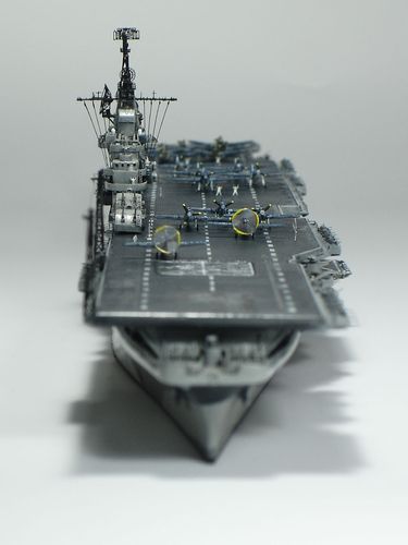二战伦道夫号航母! 附带制作过程.