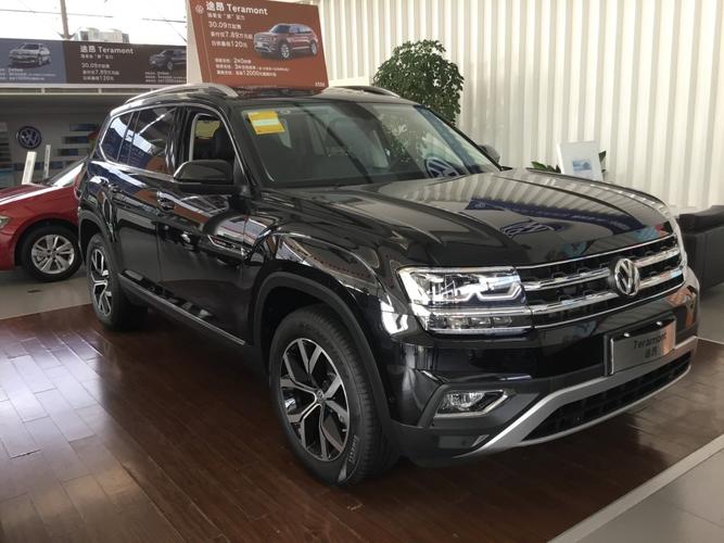 2020款大众途昂实车到店!黑色涂装很帅气