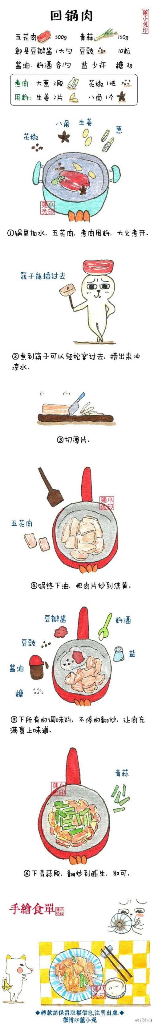 【回锅肉】超级下饭的一道菜,算我老爹拿手的一道菜!