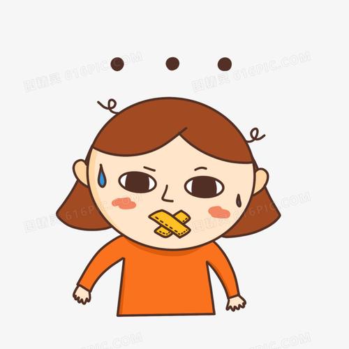 靓女无语美女语塞emmm表情包人物可爱图精灵为您提供靓女住嘴尴尬表情