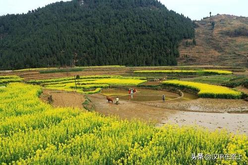汉中勉县漩水坪 一个有景有诗有传说的地方