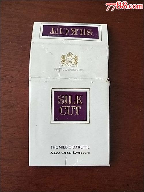 烟标烟盒silkcut香港英国洋香烟