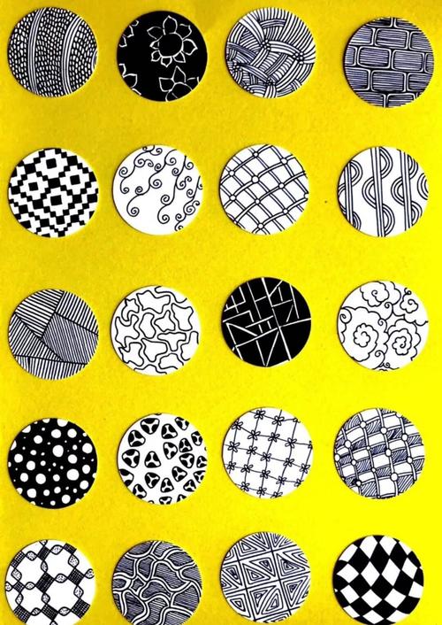 禅绕画圆型基本样式