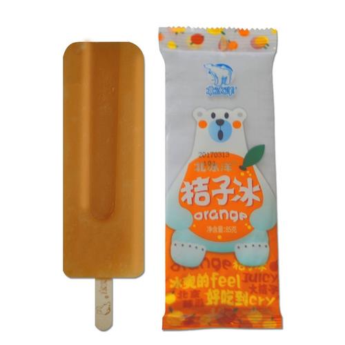 北冰洋桔子冰5支整箱网红雪糕冰棍冰激凌冰淇淋冷饮85g*5支