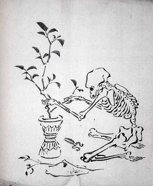 骷髅弹琴 青蛙打架:浮世绘里除了美人还有什么?