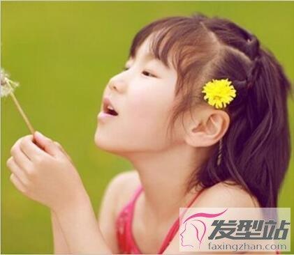 短发小女孩扎头发简单好看 超萌又好看的小女孩扎发图片