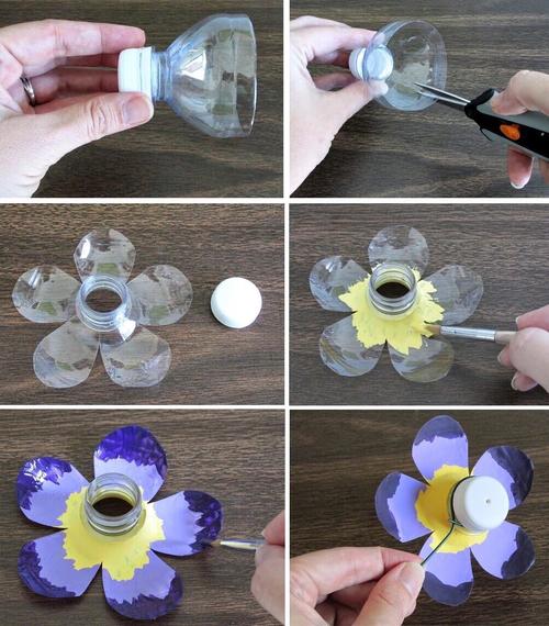 心灵手巧 变废为宝 —塑料瓶变身记