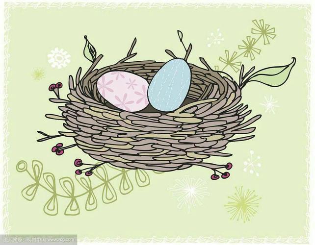 华德福幼儿园综合美术《手工鸟窝》