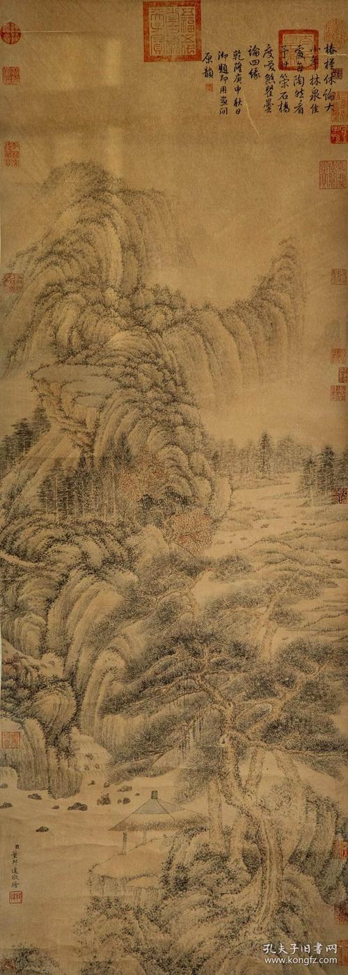 董邦达16961769字孚存争存号东山非闻清代著名画家擅画山水水墨疏淡