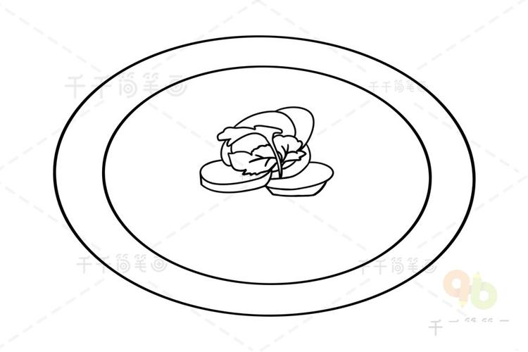 江苏盐城滨海香肠简笔画 滨海香肠是江苏省盐城市滨海县的知名特产之