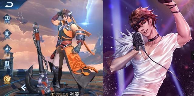 王者荣耀 五个男团英雄的湿身照 百里守约的最可爱李白很洒脱