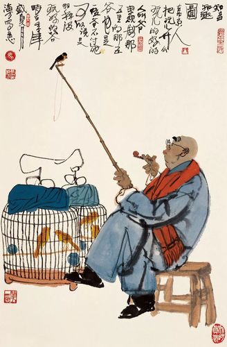 京城的画坛——荣宝斋画院教授马海方是一人物
