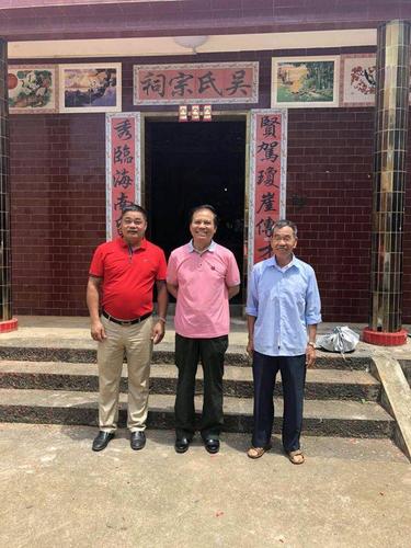 吴友优走进拔南村,感怀赋颂,弘扬正气