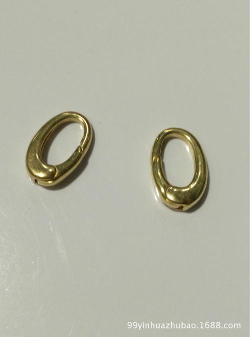 环保铜龙虾扣 个性小锁 异形龙虾扣 饰品铜配件 厂家直销