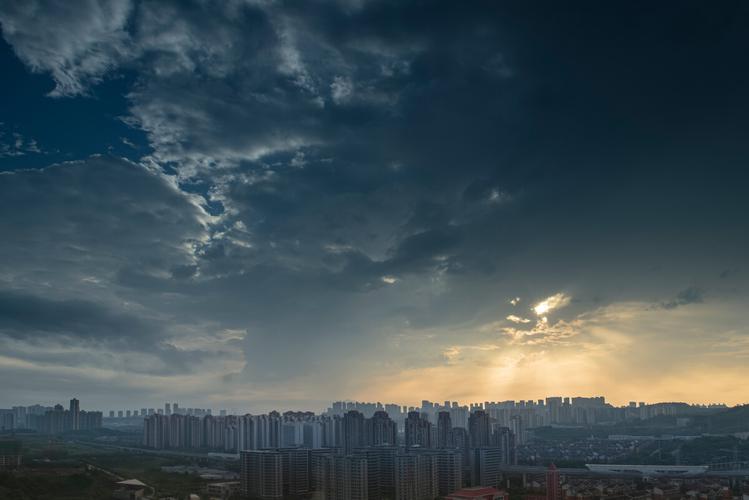雨后天晴风云变幻曾院平摄影