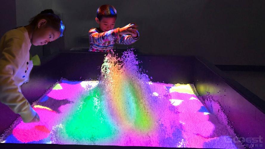 室内儿童乐园桌面互动游戏_魔幻烟花
