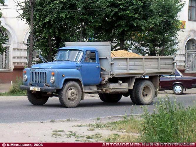 苏联gaz(嘎斯)-53系列载重汽车