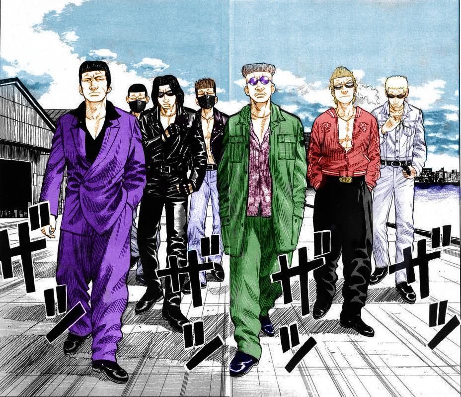 求热血高校县内四大天王合影