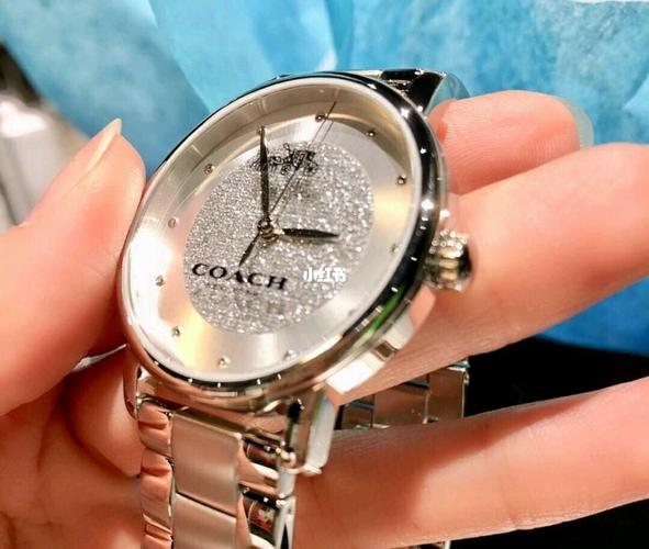 coach蔻驰 满天星女表 不锈钢表壳,玻璃镜面石英机芯