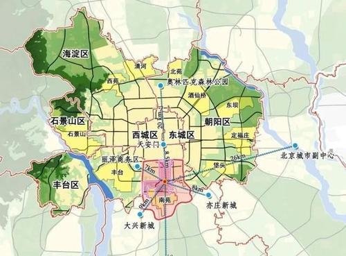 重磅!丰台南中轴大红门地区详细规划出炉!