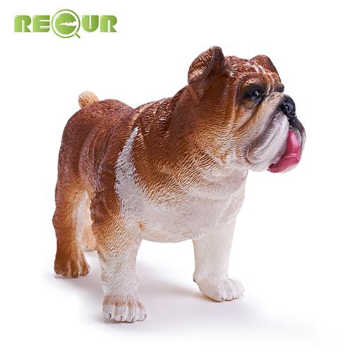 重现recur仿真软胶模型玩具农场宠物狗系列公仔仿真