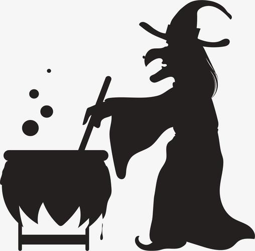 熬制毒药万圣节女巫