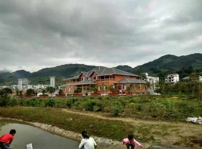 正安县瑞溪镇水车坝迷人风光!